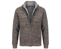 Gevoerd vest, maat M, kleur bruin gemeleerd. heerlijk warm. Leuk kado. size M