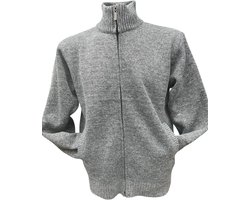 Gevoerd vest . Size M ,grijs gemêleerd ,kado, warm,gevoerde vesten ,zacht gevoerd