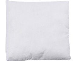 Gevuld Kussen 25x25 cm Wit