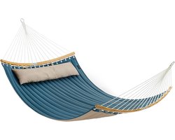 Gewatteerde gewatteerde hangmat voor 2 personen met deelbare gebogen bamboestokken met kussen Oxford-stof GDC34QW
