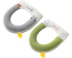 Gewatteerde Pluche Stoelhoes 2 Stuks - Wasbaar en Comfortabel voor Ovale Brillen