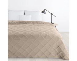 Gewatteerde sprei en bedsprei - Dubbelzijdig deken, geruit, voor elk seizoen - Verkrijgbaar in meerdere maten (170 x 210, 200 x 220, 220 x 240 cm)