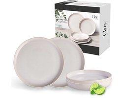 Geweven Katoenen Tafel Set 4-delig