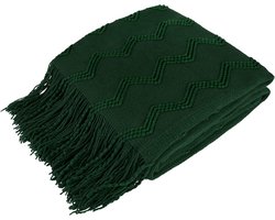 Gezellig Gehaakt Dubbel Dekbedovertrek voor Sofa - Zachte Boho Farmhouse Woondecoratie - Luxe Woven Bedspreads