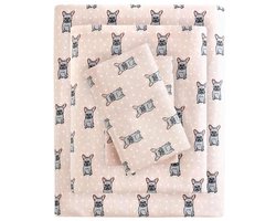 Gezellige Flanel Bedden Set - 100% Katoen, Ultra Zacht, Perfect voor Koud Weer, Tweeling