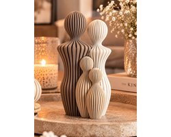 Gezin | 2 Kinderen | Familie | Decoratief beeld | Japandi stijl | Industrieel | Kerstmis | Kerst | Christmas | Winter | Woon | December | Woonaccessoire | Woonaccessoires | Decoratie | Deco | Landelijk | Interieur | Inrichting