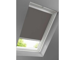 GGL GGU C02 Dakraam Rolgordijn Verduisterend GRIJS voor VELUX