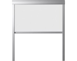 GGL GGU M06, 306 Dakraam Rolgordijn Verduisterend WIT voor VELUX