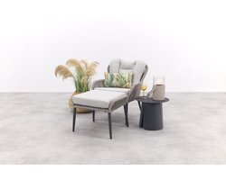 GI Andorra/Velora loungestoel set - Taupe/Zand