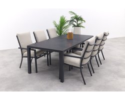 GI Sergio/Chaneo tuinset - 220x100 cm. - 7-delig