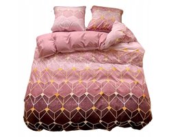 GierekHoff Katoen Satijn Beddengoed 160x200cm Dubbelzijdig Heks Patronen