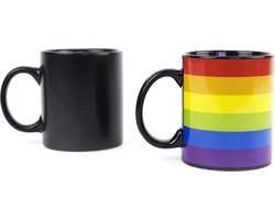 Gift Republic Warmtegevoelige Mok - Regenboog