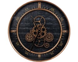 Gifts-Amsterdam-Radarklok-Birmingham-50x8-cm-metaal-zwart