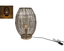 Gifts Amsterdam Tafellamp Lina L 34x48 cm metaal oud messingkleurig