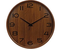 Gifts-Amsterdam-Wandklok-Alba-L-53x5,3-cm-hout-bruin