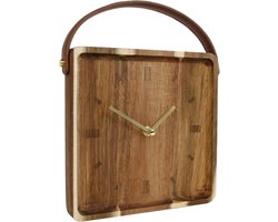 Gifts-Amsterdam-Wandklok-Vienne-L-22x22x6,5-cm-hout-bruin