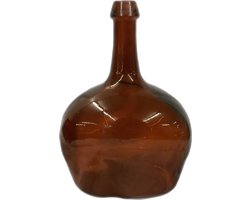 Gifts Vaas/Fles rood klein 27cm hoog en 19 cm breed