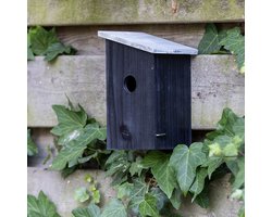 Gifts4Nature Nestkast - zwart / grijs 32mm