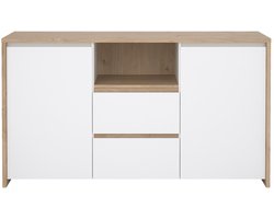 Giga Living Dressoir Jackson - Wit Hoogglans - 149x48x84cm