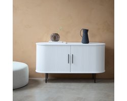 Giga Living Dressoir Nola - Wit Eikenhout - 120x45x76cm