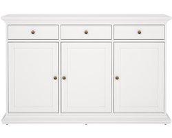 Giga Living Dressoir Paris - Wit - 145x90x45cm