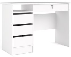 Giga Living Kantoorbureau Function Plus - Wit - 109x51x76cm