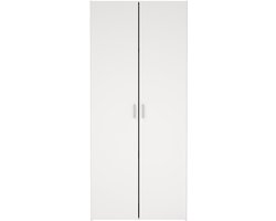 Giga Living Kledingkast Space - Wit - 78x50x175cm