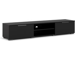Giga Living Tv-meubel Match - Zwart - 173x40x33cm