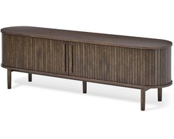 Giga Living Tv-Meubel Meta - Donker Eikenhout - 180x40x55,6cm