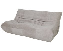 Giga Meubel 2-Zits Bank Bear - Taupe Stof - 168x100x69cm