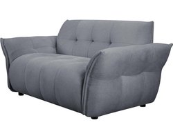 Giga Meubel Bank Lima - 2-Zits - 169x89x77cm - Grijs