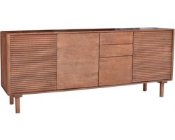 Giga Meubel Dressoir Carlien - 200x40x80cm - Naturel Mangohout