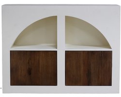 Giga Meubel Dressoir Miné - Beton Ciré - Beige - 120x40x90cm