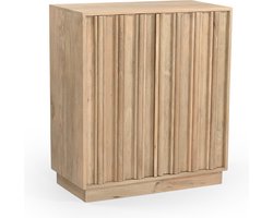 Giga Meubel Dressoir Nika - Naturel Mangohout - 80x40x91cm