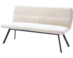 Giga Meubel Eetkamerbank Harper - Beige Stof - 160x60x88cm