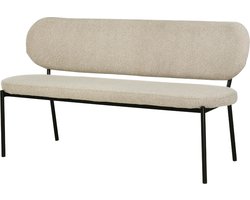 Giga Meubel Eetkamerbank Maddie - Taupe Stof - 160x63x84cm
