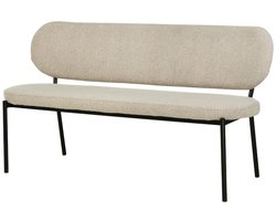 Giga Meubel Eetkamerbank Maddie - Taupe Stof - 160x63x84cm