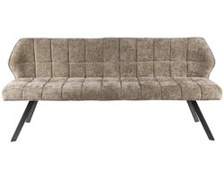 Giga Meubel Eetkamerbank Raster - Champagne - 180x59x84cm