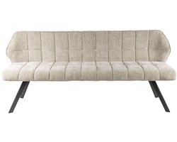 Giga Meubel Eetkamerbank Raster - Zand - 180x59x84cm