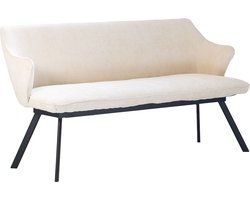 Giga Meubel Eetkamerbank Taylor - Beige Stof - 160x60x88cm