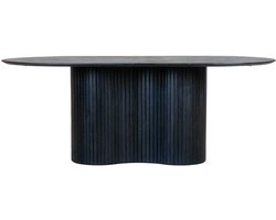 Giga Meubel Eettafel Ava - Ovaal - Mangohout - 200cm