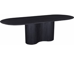 Giga Meubel Eettafel Ava - Ovaal - Mangohout - 240cm