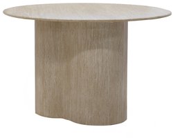 Giga Meubel Eettafel Firenze Rond - Marmer - 120x120x76cm