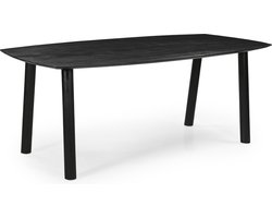 Giga Meubel Eettafel Leone - Deens Ovaal - Mangohout - 200cm