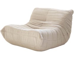 Giga Meubel Fauteuil Bear - Beige Stof - 87x97x69cm