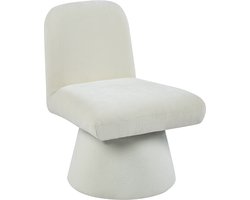 Giga Meubel Fauteuil Olivier - Stof/Metaal - Beige