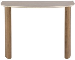 Giga Meubel Haltafel Romano - Hout/Travertin - 100x35x76cm