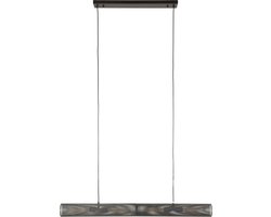 Giga Meubel Hanglamp Tube Mesh - Zwart Metaal - 120x10x150cm