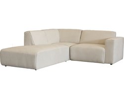 Giga Meubel Hoekbank Parijs - 2,5-Zits - Links - Beige