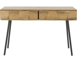 Giga Meubel Kaptafel Demn - Bruin Hout - 125x77x40cm